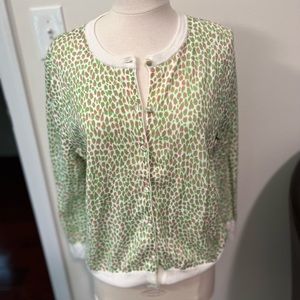 Lilly Pulitzer Button Down Cardigan Size Large
